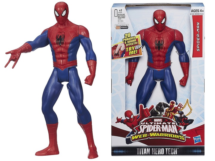Spiderman Titan Hero Figúrka 30 cm Zvuky Hasbro