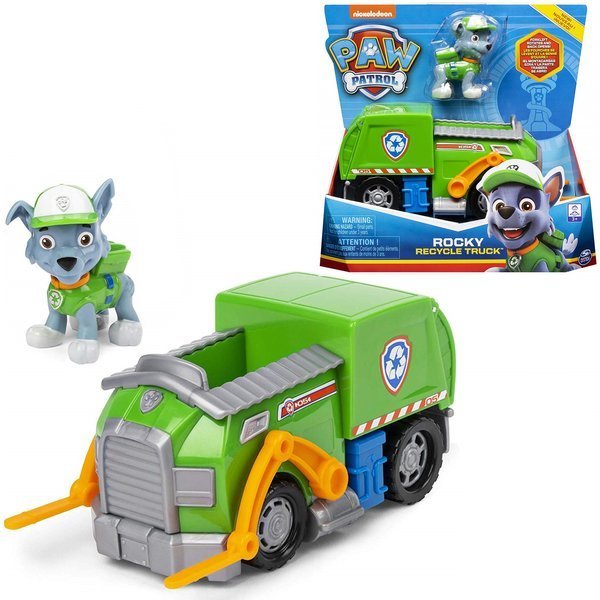 Spin Master Paw Patrol Labková Patrola - základné vozidlo - Rocky
