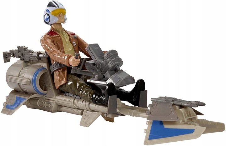 Poe Dameron - Star Wars Hasbro Figúrka 30 cm + vozidlo Spider Bike