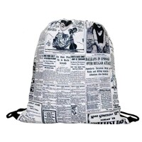 Trendy Batoh Batôžtek Vak 3D FullPrint - Noviny