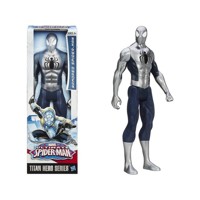 Spiderman Armored Silver Titan Hero Figurka 30 cm Hasbro