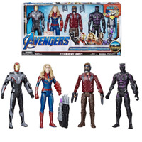 Avengers Sada 4 Figúrok 30 cm Čierny Panter Iron Man Kapitan Marvel Star Lord od Hasbro E6903