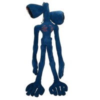 SirenHead Plyšák - Siren Head Plyšový - tm. modrá 55 cm