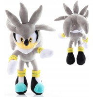 Plyšový Ježek Sonic - Silver - šedy Plyšák 28 cm