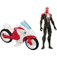 Spiderman Figúrka 30 cm + motorka Web Net Cycle od Hasbro