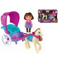 Dora prieskumníčka a kôň s kočiarom od Fisher Price