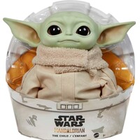 Mattel Plyšový Baby Yoda Grogu The Child Mandalorian Star Wars 28 cm