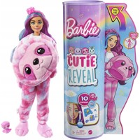 Mattel Barbie Cutie Reveal Bábika séria 2 Vysnená krajina Lenochod HJL59