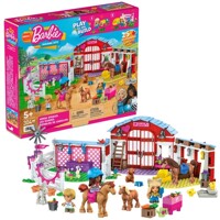 Mattel Mega Construx Barbie Konské Stajne 304 kociek HDJ87