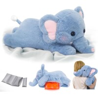 Veľký Plyšový Slon zaťažený 2,2 kg - Termoplyšová hračka - Plyšák 58 cm