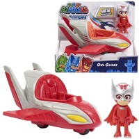 Just Play PJ Masks Pyžamasky vozidlo s figúrkou - Sovička Owlette Amaya (červe...