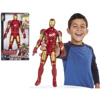 Iron Man Tony Stark Titan Hero Figúrka 30 cm Hasbro Avengers ZVUKY