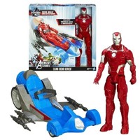 Iron Man Figurka 30 cm + vozidlo Battle Racer Hasbro