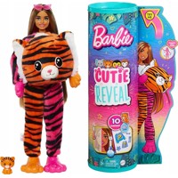 Mattel Barbie Cutie Reveal Bábika Džungľa Tiger HKP99