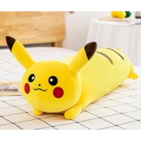 Plyšový dlhý Vankúš Pikachu Pokémon - Plyšák 50 cm