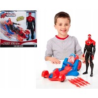 Spiderman Figúrka 30 cm + auto Turbo Racer Bolid od Hasbro