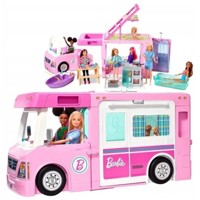 Mattel Barbie Karaván 3v1 Super-Camper GHL93