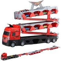 Veľký nadupaný ťahač pojazdná dráha 207 cm + 4 autíčka od ZD Trading