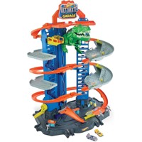 Hot Wheels City Garáž s T-Rexom GJL14 od Mattel