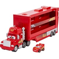 Mattel Cars Mini transportér Mack a Blesk McQueen GNW34