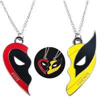 Dvojitý Náhrdelník Retiazok Deadpool &amp; Wolverine - Best Friends