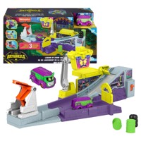 Batwheels DC dráha s odpaľovacou rampou a vozidlom Jokera Fisher-Price HNP07