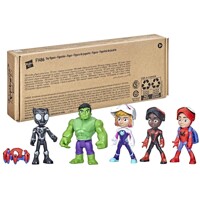 Hasbro Figúrky Spidey Hulk Panther Miles Morales Ghost - Sada 6 ks figúrok