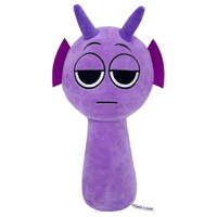 Plyšový Sprunki s Incredibox Plyšák 24 cm - Durple