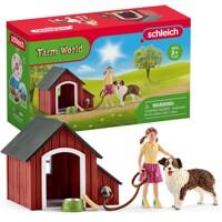 Schleich 42376 Psi búda pre psa s príslušenstvom Farm World