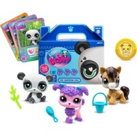 Bandai Sada 3 figúrok Littlest Pet Shop Trio Surprise Box séria 1