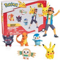 Figúrky Pokémon Battle Ready - Sada 6 ks figúrok ASH od Jazwares