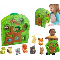 Fisher-Price Little People Domček zvieratká priatelia z lesa HWB29