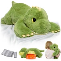 Veľký Plyšový Dinosaur zaťažený 2,2 kg - Termoplyšová hračka - Plyšák 58 cm