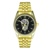 Luxusní dámské hodinky Lebka Gold