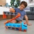 Hot Wheels značky Mattel Ťahač Hauler GVG37 a pojazdná dráha + 3 autíčka
