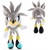 Plyšový Ježek Sonic - Silver - šedy Plyšák 28 cm