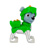 Spin Master Paw Patrol Knights Labková Patrola Rytieri - vozidlo s figúrkou - Rocky