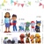 Paw Patrol Labková Patrola - Sada 12 ks figúrok