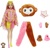 Mattel Barbie Cutie Reveal Bábika Džungľa Opice HKR01