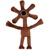 Plyšový Roblox Rainbow Friends Hnedý Morph - Brown - Plyšák 40 cm