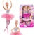 Mattel Barbie Svetelná Magicka Baletka s ružovou sukňou HLC25