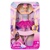 Mattel Barbie Svetelná Magicka Ballerina s ružovou sukňou HLC25
