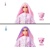 Mattel Barbie Cutie Reveal Bábika Pastelová edícia Medvídek HKR04