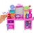 Mattel Barbie Extra šatník s bábikou herný set GYJ70