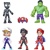 Hasbro Figúrky Spidey Hulk Panther Miles Morales Ghost - Sada 6 ks figúrok