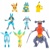 Figúrky Pokémon Battle Ready - Sada 8 ks figúrok od Jazwares Garchomp
