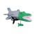 Plyšový TralaleroTralala Italian Brainrot - Bombardiro Crocodilo - Plyšák 28 cm