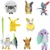 Figúrky Pokémon Battle Ready - Sada 8 ks figúrok od Jazwares PKW0185
