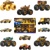 Hot Wheels Sada 11 autíčok Monster Truck Champions Trophy JDW07 od Mattel